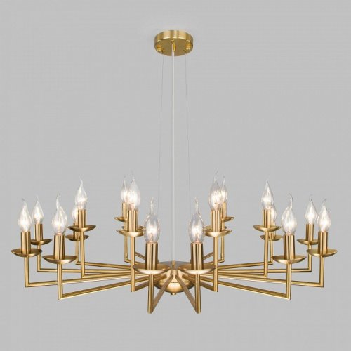 Подвесная люстра Eurosvet Cariso 60150/18 латунь