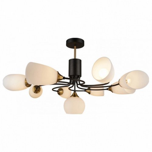 Потолочная люстра Imex MD.3862-9-S BK+CP