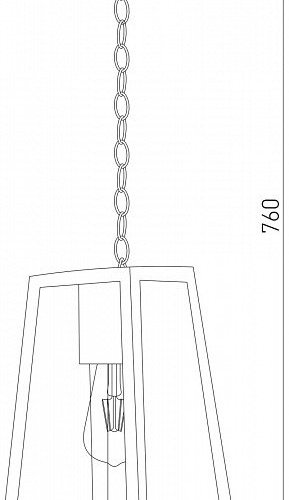 Уличный подвесной светильник Elektrostandard Germes 35152/H a058805