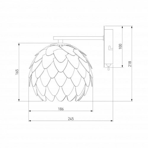Бра Bogates Cedro 304
