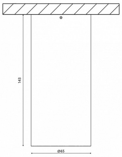 Накладной светильник SWG PRO Villy VL-BASE-BL-WW