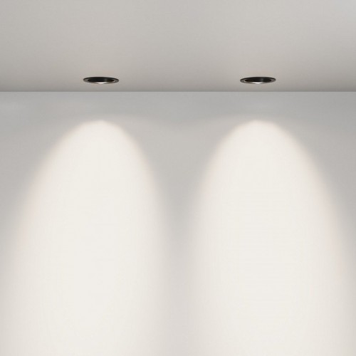 Встраиваемый светильник Maytoni Lens DL105-12W4K-B