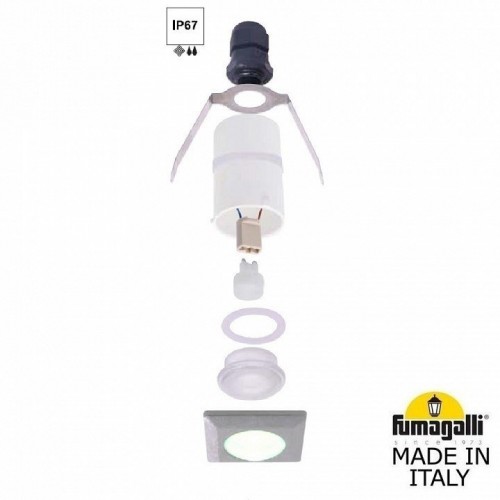 Встраиваемый светильник уличный Fumagalli Teresa 2L4.000.000.AXZ1L Встраиваемый светильник уличный Fumagalli Teresa 2L4.000.000.AXZ1L