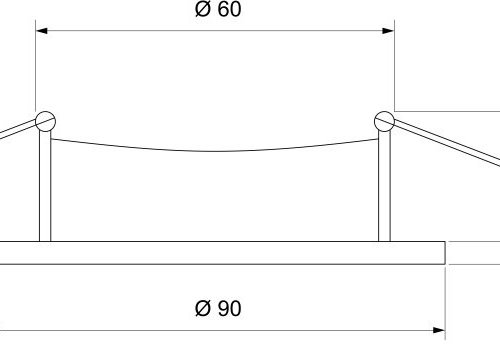 Точечный светильник Gridi 9903 LED