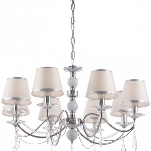 Подвесная люстра Arte Milano AM342109 342109/8 CR+LWT