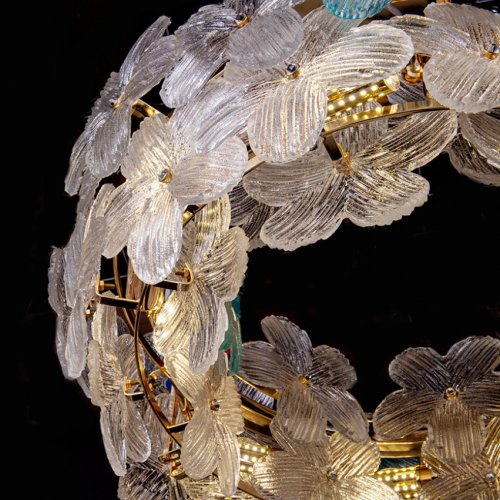 Подвесная люстра Fleur LE6867/600 GD