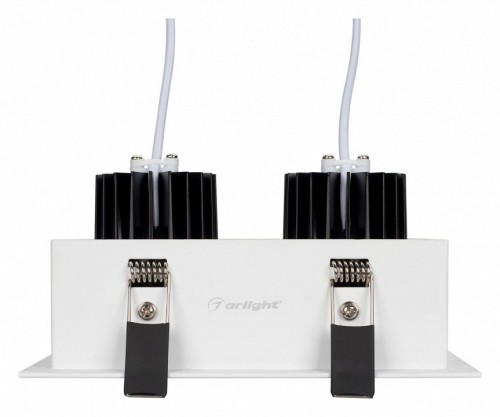 Встраиваемый светильник Arlight Cl-kardan CL-KARDAN-S180x102-2x9W Day (WH, 38 deg)