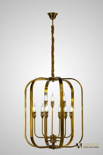 Подвесная люстра AM-Group AM381 AM381 SP6+3