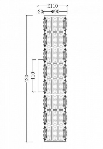 Бра Maytoni Talento DIA008WL-02CH
