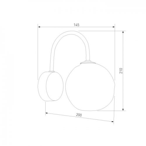 Бра TK Lighting Lava Sabia 11152 Lava Sabia
