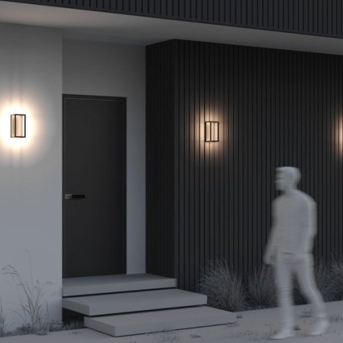 Настенный светильник уличный Frame O527WL-L12B3K