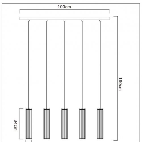 Подвесной светильник Lucide Lionel 73406/05/30