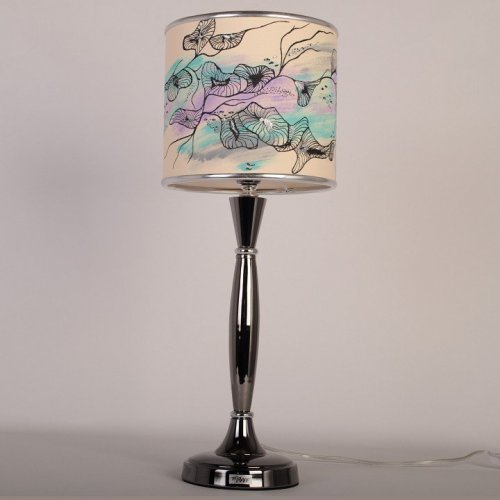 Настольная лампа декоративная Manne TL.7734-1BL TL.7734-1BL (абстракция 1) лампа настольная 1л Настольная лампа декоративная Manne TL.7734-1BL TL.7734-1BL (абстракция 1) лампа настольная 1л