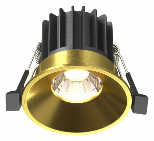 Точечный светильник Maytoni Round DL058-7W4K-BS
