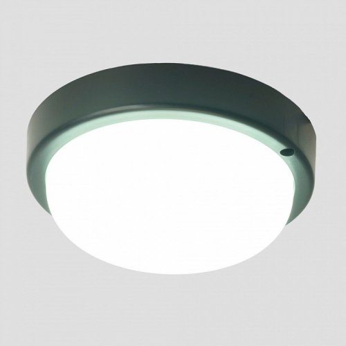 Светильник светодиодный пылевлагозащищённый Feron AL3005 в пластиковом корпусе 18W 6500K 220V IP65 черный 51472