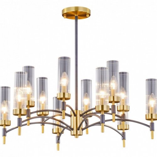 Потолочный светильник ILLUMICO IL5177-6+6PLS-29 BRASS TUBO