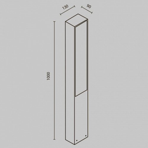 Наземный светильник Maytoni Blitz O470FL-L20GF3K