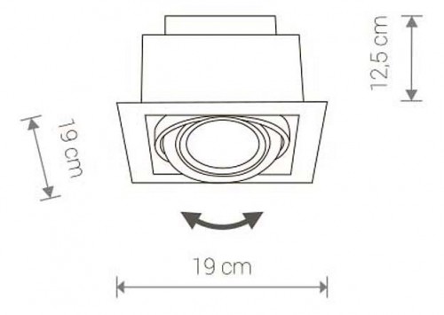 Встраиваемый светильник Nowodvorski Downlight 9575