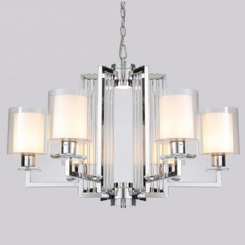 Подвесная люстра iLamp King RM6201-6 CR+CL