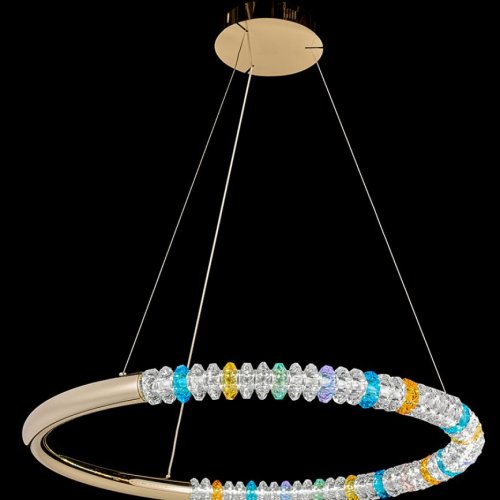 Подвесная люстра Tesla LE3064/800 GD/MU