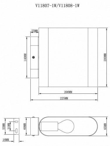 Бра Metalicana V11808-1W Бра Metalicana V11808-1W