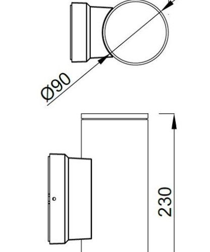 Архитектурная подсветка Oasis Light TUBE LED W2161-2-3K Bl Архитектурная подсветка Oasis Light TUBE LED W2161-2-3K Bl