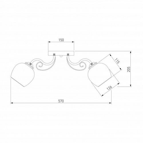 Потолочная люстра Eurosvet Wendy 30138/5 золото Потолочная люстра Eurosvet Wendy 30138/5 золото