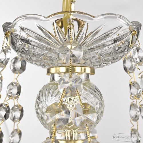 Подвесная люстра Bohemia Ivele Crystal 107 107/6/165 G Подвесная люстра Bohemia Ivele Crystal 107 107/6/165 G