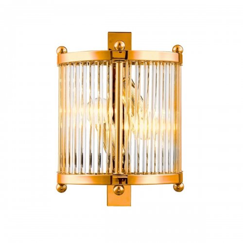 Настенный светильник Crystal Lux Tadeo AP2 Gold/Transparente Настенный светильник Crystal Lux Tadeo AP2 Gold/Transparente