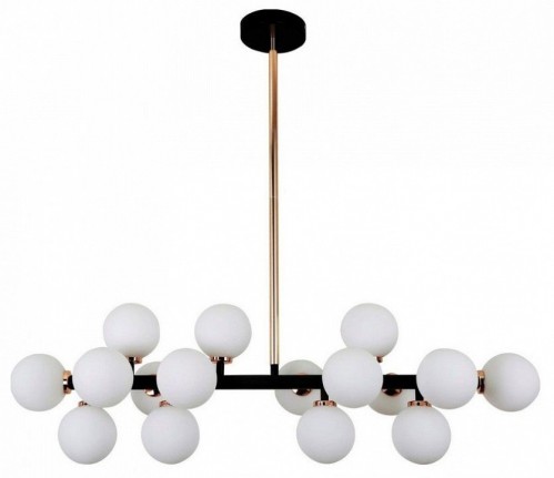 Подвесная люстра Lumina Deco Marsiada LDP 6033-16 BK+MD