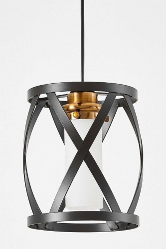 Подвесной светильник Lumina Deco Astila LDP 1242-1 BK+MD Подвесной светильник Lumina Deco Astila LDP 1242-1 BK+MD