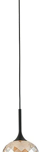 Подвесной светильник Newport ZARA 7241/S mat.black amber