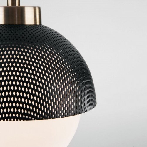 Подвесной светильник Eurosvet Nocciola 50106/1 античная бронза/черный Подвесной светильник Eurosvet Nocciola 50106/1 античная бронза/черный