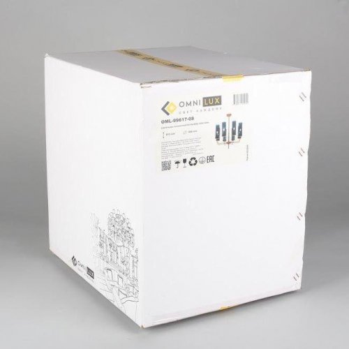 Подвесная люстра Omnilux Parrini OML-99617-08 Подвесная люстра Omnilux Parrini OML-99617-08