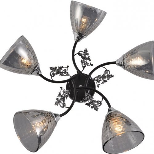 Потолочная люстра  01525-0.3-05 BK+CR
