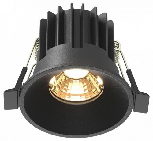 Точечный светильник Maytoni Round DL058-7W2.7K-B