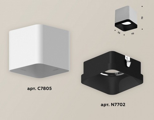 Точечный светильник Ambrella light Techno XS7805002