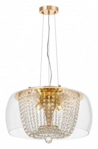 Подвесной светильник Lumina Deco Disposa LDP 7018-500 PR+F.GD