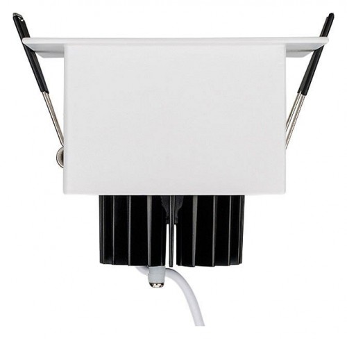 Встраиваемый светильник Arlight CL-KARDAN-S102x102-9W Warm (WH-BK, 38 deg)