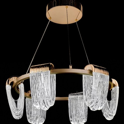 Подвесная люстра Cascade LE7717/6 Gold