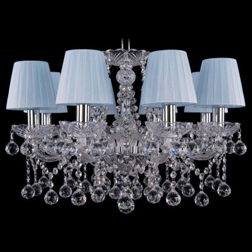 Подвесная люстра Bohemia Ivele Crystal 1413/8/200/Ni/Balls/SH4