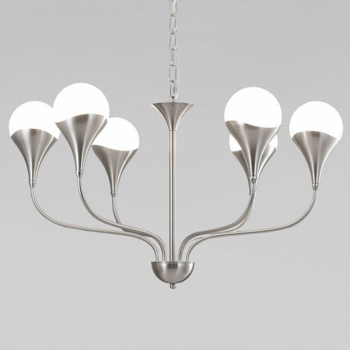 Подвесная люстра Eurosvet Calyx 60169/8 никель