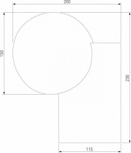 Уличный настенный светильник Elektrostandard Gravity 35166/U черный a062885