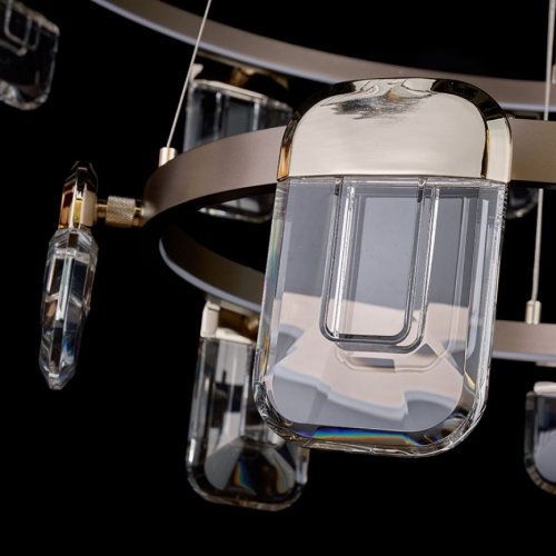 Подвесная люстра Natali LE7771/12+6 Gold