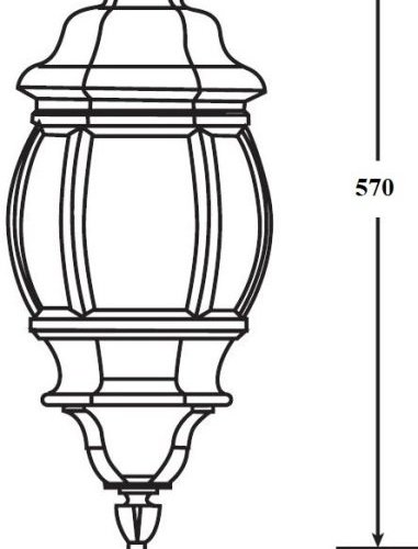 Потолочный светильник уличный Oasis Light AMERICA S 83405SA Gb Потолочный светильник уличный Oasis Light AMERICA S 83405SA Gb