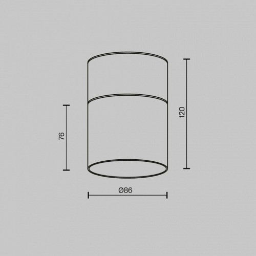 Точечный светильник Maytoni Glory C094CL-GX53-W Точечный светильник Maytoni Glory C094CL-GX53-W