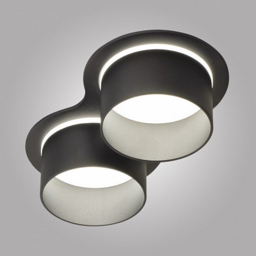 Встраиваемый светильник AM-Group АМ 472/2 AM472/2-BK