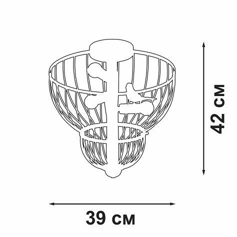 Потолочная люстра Vitaluce V3061-8/3PL