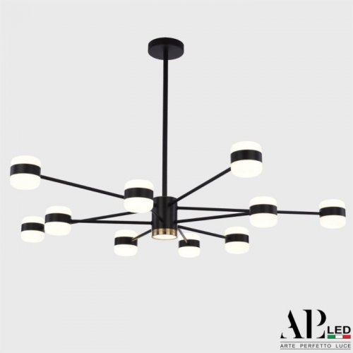 Потолочная люстра Ferrara 3307.6296-10 Black Потолочная люстра Ferrara 3307.6296-10 Black