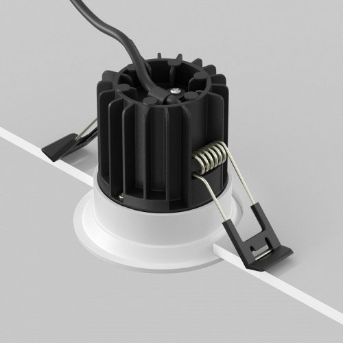 Точечный светильник Maytoni Round DL058-7W4K-W Точечный светильник Maytoni Round DL058-7W4K-W